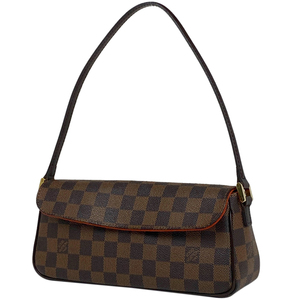 ルイ・ヴィトン Louis Vuitton レコレータ ワンショルダー 手提げ 肩掛け ショルダーバッグ ダミエ ブラウン N51299 レディース 【中古】