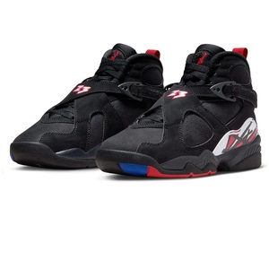 ☆NIKE AIR JORDAN 8 RETRO GS Playoffs 黒/赤/白 23.5cm ナイキ エア ジョーダン 8 レトロ グレードスクール 305368-062