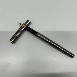 ★☆MONTBLANC モンブラン 万年筆 Sライン スリムライン シルバーカラー 筆記未確認 #9682☆★