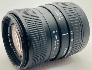 ★良品★シグマ sigma zoom 55-200mm f4-5.6 DC キャノン