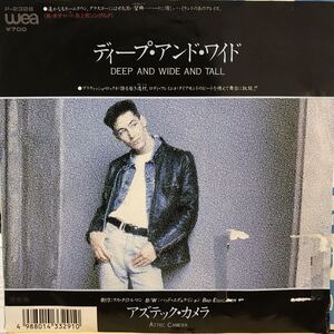 即決 7inch Promo Aztec Camera アズテック・カメラ / Deep And Wide And Tall ディープ・アンド・ワイド / P-2328