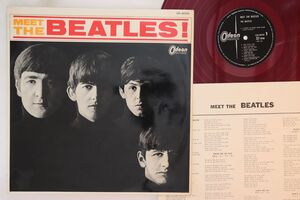 LP Beatles Meet The Beatles (-オデオン赤盤) OR8026 ODEON /00260