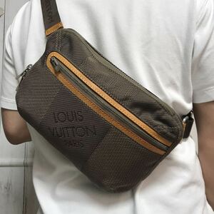 入手困難/アルシェ●ルイヴィトン LOUIS VUITTON ダミエジェアン ボディバッグ ショルダーバッグ 斜め掛け メンズ ビジネス ブラウン 