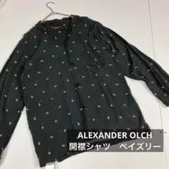 ALEXANDER OLCH アレクサンダーオルチ　シャツ　総柄　ペイズリー