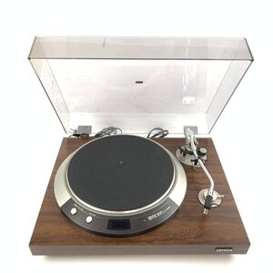 DENON DP-50L デノン レコードプレーヤー　カートリッジ:audio-technica AT-F3Ⅱ(MC)◆簡易検査品