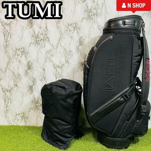 【希少レア】TUMI トゥミ キャディバッグ ゴルフバッグ 22185DH ブラック