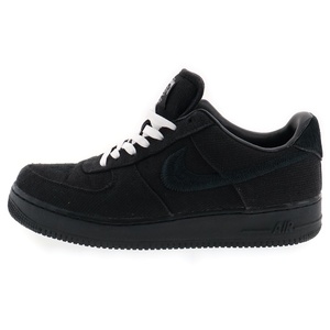 NIKE ナイキ ×STUSSY AIR FORCE 1 LOW CZ9084-001 ステューシー エアフォース1 ローカットスニーカー ブラック US11/29.0cm