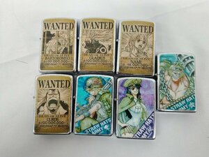 ZiPPO ライター　7個セット ワンピース　 060610　※佐川急便にて発送