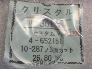 未使用　シチズン　オートマチック　4-652151　54-5335　クリスタル　カットガラス　風防　ｚ022002