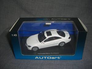 ★Aa オートアート 1/43 MERCEDES-BENZ メルセデスベンツ CL COUPE★ホワイト No.56243