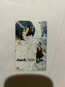 感染拡大.hack//SIGN 未使用 非売品 テレホンカード テレカ ハック .hack 