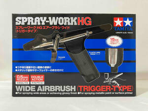 ジャンク 動作未確認 現状品 TAMIYA タミヤ SPRAY-WORK HG スプレーワークHGエアーブラシ ワイド トリガータイプ