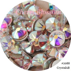 #2088*ss48*15粒*クリスタルオーロラ(AB)*スワロ*デコ*スワロフスキー*ＳＷＡＲＯＶＳＫＩ