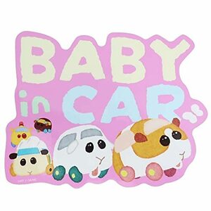 PUI PUI モルカー車用 防水 ステッカーベイビーインカー ステッカー/BABY in CAR 隊列移動