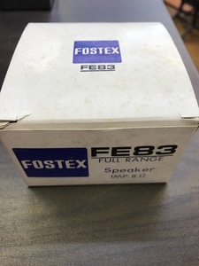 u39957　フォステックス　FE83 FULLRANGE Speaker　中古