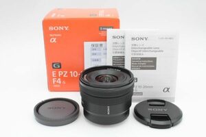 【元箱付き】■ほぼ新品■ SONY E PZ 10-20mm F4 G SELP1020G