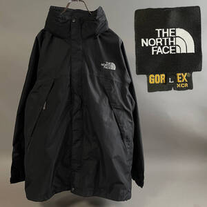 MS2028 THE NORTH FACE ノースフェイス マウンテンパーカ NP15504 メンズLサイズ ブラック 黒 GORE-TEX XCR (検)フード収納 ゴールドウィン