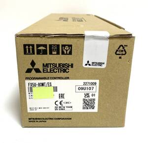 ★新品/未開封品★ 2022年製 MITSUBISHI 三菱 FX5U-80MT/ES CPUユニット シーケンサ PLC ミツビシ 【10日間保証付き】I230503