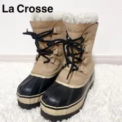 【美品】La Crosse ラクロス　スノーブーツ　インナーブーツ付 完全防水