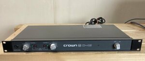 CROWN D45 パワーアンプ　スタジオアンプ　名機 美品