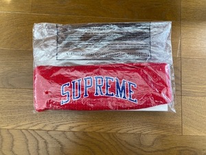 Supreme New Era Sequin Arc Logo Headbandシュプリームニューエラへッドバンド赤