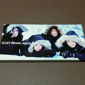 GLAY　Winter,again 8㎝シングルCD　