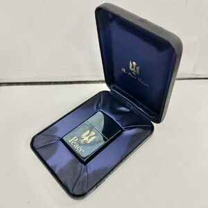 H074-NG8-151 ▲ Zippo ジッポー オイルライター Peace ピース タバコメーカー ブルー 2007モデル 喫煙具 火花あり