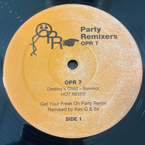 Party Remixers/OPR 7/Destiny