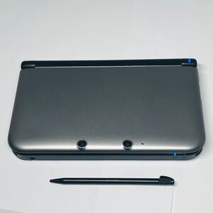 ★1円～ 動作確認済 NINTENDO 3DSLL 本体 シルバー ブラック 任天堂 送料全国600円 ニンテンドー Silver × Black 