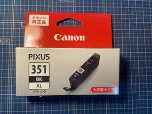 【未使用】【未開封】【取付期限切れ】 Canon キヤノン 純正 インクカートリッジ PIXUS BCI-351XL BK ブラック 黒 大容量タイプ ③