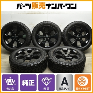 【希少 美品】ランドローバー L663 ディフェンダー 純正 20in 8.5J +41.5 PCD120 MONSTA MUD WARRIOR 265/50R20 5本セット スタイル6011