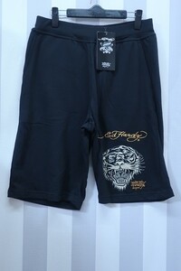 3-7749/未使用品 エドハーディー キッズタイガー スウェットショーツED HARDY ショートパンツ