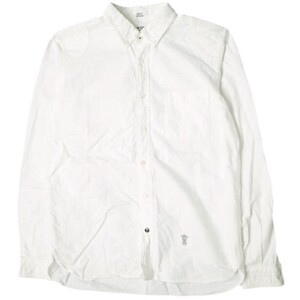 BEDWIN ＆ THE HEARTBREAKERS ベドウィン 日本製 L/S BD OX SHIRT BRIAN ロングスリーブボタンダウンオックスフォードシャツ 1 WHITE