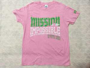 京都大作戦 限定Tシャツ 2013 MISSION IMPOSSIBLE フェスT 10feet プリント 半袖 レア Tシャツ メンズ レディース ライブ スタッフ 非売品