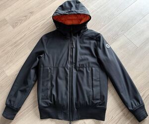 美品　MONCLER DERVAL (モンクレール ダーヴァル) ダウンジャケット ブラック【サイズ０】