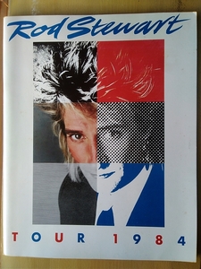 即決 ロッド・スチュワート 1984年 来日公演 「Rod Stewart/1984 Camouflage Tour JAPAN」パンフレット MEGA RARE Concert program book