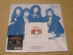 クイーン QUEEN オペラ座の夜 30周年 リマスター A NIGHT AT THE OPERA 30th Anniversary 英 LP 輸入国内盤 未開封 フレディ・マーキュリー