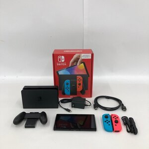 Nintendo Switch ニンテンドースイッチ 有機ELモデル 本体 HEG-001 付属品 箱付き 初期化済み【CKAQ3006】