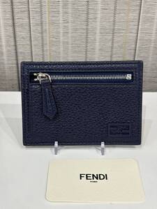 【FENDI】【美品！】フェンディカードケース レザー