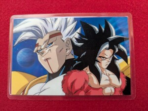 【希少絶版正規品 】ドラゴンボール DRAGONBALL GT ラミカ ラミネートカード カードダス スーパーサイヤ人4 孫悟空 ベジータ