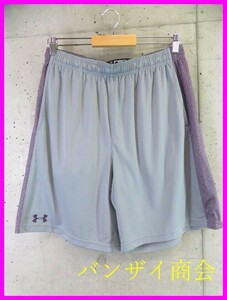 7060b20◆良品です◆吸汗速乾◆UNDER ARMOUR アンダーアーマー ストレッチ ジャージパンツ ハーフパンツ XL/ショートパンツ/ジャケット