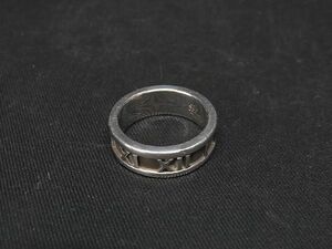 1円 TIFFANY＆Co ティファニー アトラス SV925 リング 指輪 アクセサリー 約8号 メンズ レディース シルバー系 AP4972