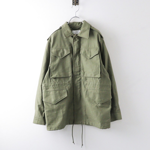 美品 人気アイテム 2023 ハイク HYKE M-51 TYPE FIELD JACKET フィールドジャケット 1(S)/オリーブ ミリタリー【2400014055238】