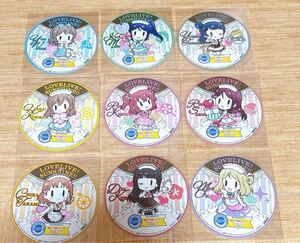 ラブライブ！サンシャイン コースター9枚セット 9種類 セガコラボカフェ SEGA 桜内梨子 国木田花丸 黒澤ダイヤ 黒澤ルビィ