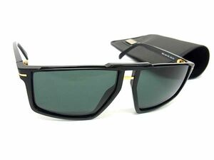 1円 ■美品■ VERSACE ヴェルサーチ MOD.644 COL.852 BK サングラス 眼鏡 メガネ メンズ レディース ブラック系 FD6690