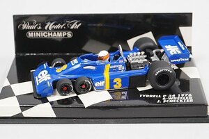 ミニチャンプス PMA 1/43 Tyrrell ティレル P34 6輪車 J.シェクター 1976 #3 430760003