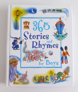 英語本・「365 Stories and Rhymes for Boys」