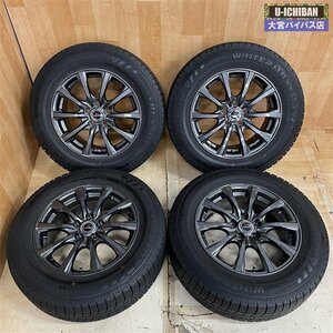 プリウス カローラツーリング等 2020年製 スタッドレスセット 195/65R15 91Q DL WM03 & AIRNOVA 15インチ 6.5J +40 5H 100 4本 _#●W004