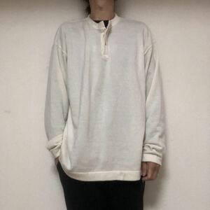 日本製crepuscule クレプスキュールWool Henley L/S ウールヘンリーニットロングスリーブ　プルオーバー トップス2