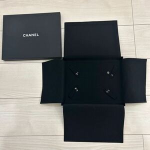 シャネル CHANEL ロングネックレス 空箱　25×20×3 アクセサリー　ケース　ネックレス　ネックレスケース　箱